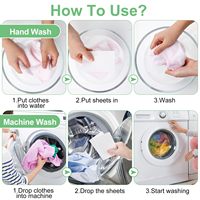 Feuilles de lessive KELEE : Absorbeurs de teinture et de couleur pour le linge