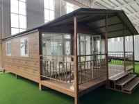 Maison conteneur préfabriquée extensible de 30 pieds pour hôtel mobile, bureau, villa, hôpital, usage extérieur ou entrepôt