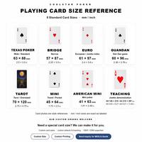 Professionelle RFID-Pokerkarten mit ISO15693-Chip, Glänzende Blaue Rückseite, 63x88mm, 0,2mm Dünn, für Casino-Tischmanagement