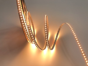 Bande LED SMD2835 à longue durée de vie, longueur d'alimentation maximale 24V 120LED pour extérieur, intérieur, bâtiment, bureau, plafond, niche, hôtel, chambre, rétroéclairage de miroir - Product Image 3