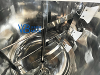 Cuve Agitateur Homogénéisatrice Émulsifiante Chauffée à la Vapeur Électrique en Acier Inoxydable à Double Enveloppe pour Cosmétiques et Crèmes Visage – Approvisionnement Direct Usine