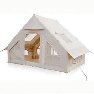 Outdoor Camping <b>Inflatable</b> Tent 6 Persons Customized Luxury 1500-2000mm Waterproof Fiberglass Poles Four-Season Quick Automatic - Product Image 6