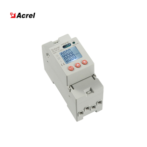 Compteur d'énergie monophasé Acrel ADL100-<span class=keywords><strong>ET</strong></span> à montage sur rail DIN, moniteur de courant, de tension <span class=keywords><strong>et</strong></span> de puissance électrique, avec entrée 10(60)A 240V - Product Image 2