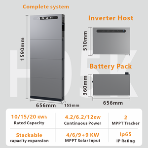 Household Residential Powerwall Lithium Iron Phosphate <b>Battery</b> <b>48V</b> 300Ah 15kWh 30kWh Built-in BMS Solar Home Power - Product Image 2