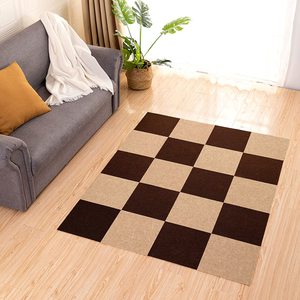 Tapis de protection imperméable grand format à poils ras pour sols durs, tapis de bureau antidérapant pour chaise, lavable, pour usage domestique et professionnel - Product Image 4