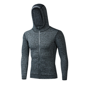 <strong>Mens</strong> Long Sleeve UV Protection Hoodie Rash Guard Hiking Fishing <strong>Swim</strong> <strong>T</strong> <strong>Shirt</strong> Sun <strong>Shirts</strong> - Product Image 4