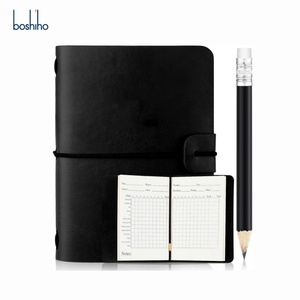 Customized Your Brand Logo PU Leather Golf Yardage Cover Scorecard Holder Waterproof Eco-Friendly High Quality Promotional Gift - Product Image 2