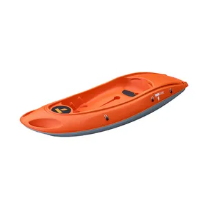Barco de canoa de bajo nivel de agua, adecuado para varias ocasiones, moldeado giratorio de barco de plástico, moldeado rotacional