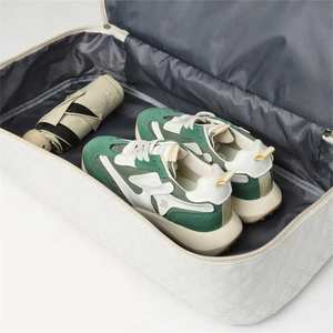 OEM Sac de sport matelassé Sac de nuit étanche de grande capacité Séparation sèche et humide Sac de voyage de gymnastique Bagages avec compartiment à chaussures - Product Image 4