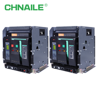 Disjoncteur à air CHNAILE NLW3HU-2500/3P 2500A 3 pôles, type extractible, disjoncteur intelligent ACB pour basse tension