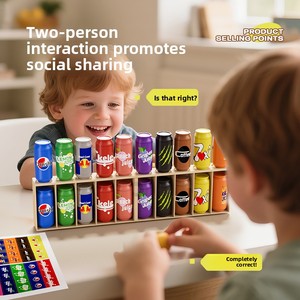 <span class=keywords><strong>Gioco</strong></span> da Tavolo Educativo in Plastica 100% Poliestere, <span class=keywords><strong>Gioco</strong></span> di Battaglia per Due Giocatori, Giocattolo Genitore-Figlio, Piccolo Regalo - Product Image 1
