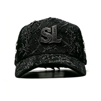 Casquettes Barbas 100% Neuves de Qualité Originale, Gorra Originale avec Logo Brodé, Visière Courbe, 5 Panneaux, Code NFC du Fournisseur