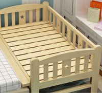 AILICHEN Lit simple pour enfants avec garde-corps garçon et fille lit simple princesse