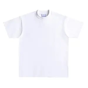 YinglingブランクTシャツ特大メンズcamisetas con buena tela 400GヘビーウェイトTシャツモックネックTシャツ