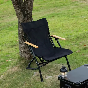 Chaise pliante portable en aluminium polyvalente, moderne, pour l'extérieur, grande et robuste - Product Image 5