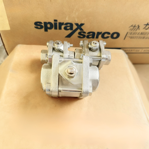 Vanne de régulation Spirax Sarco neuve d'origine, vanne à boisseau sphérique fixe haute pression à trois pièces M10/M10S2RB filetée - Product Image 2