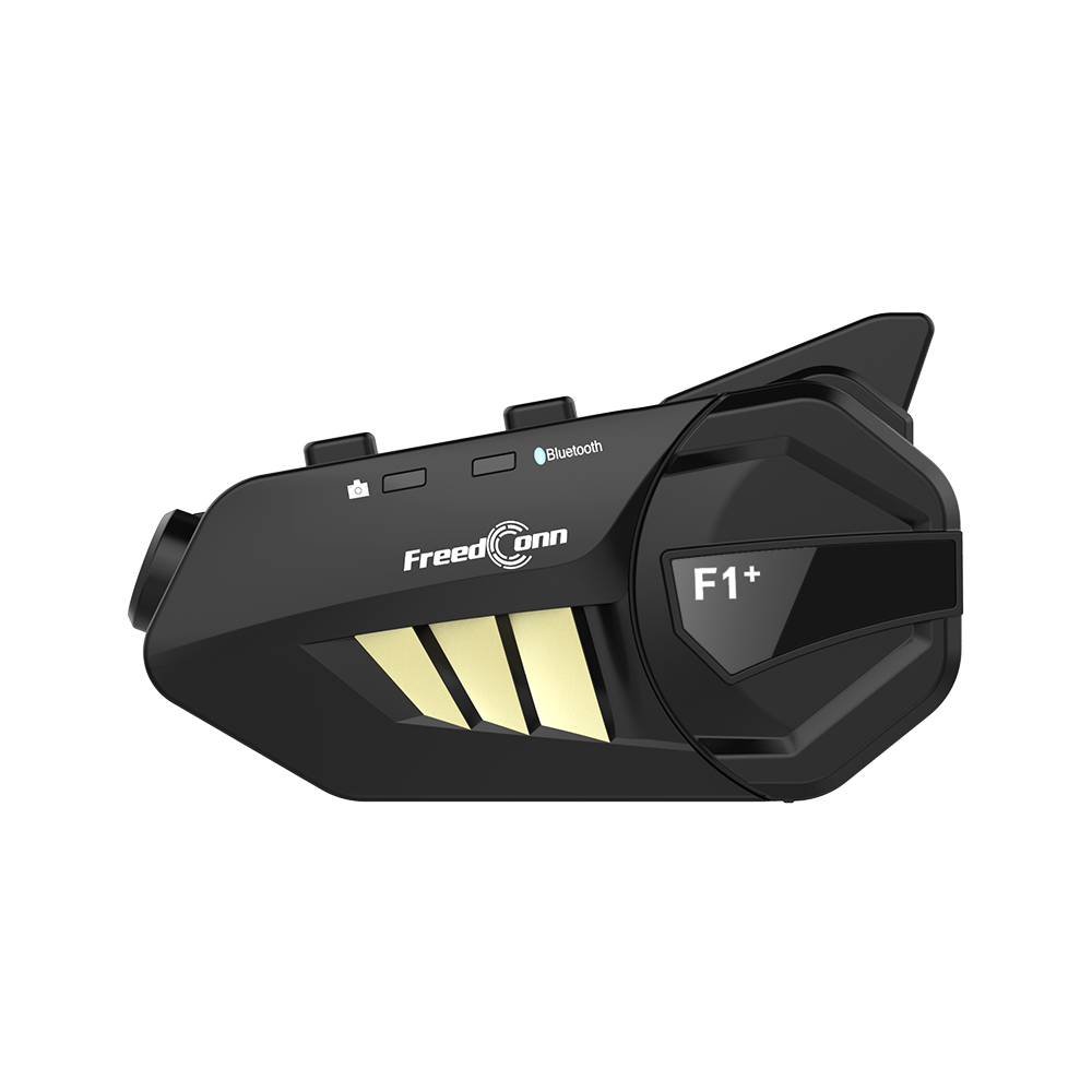 Переговорное устройство для мотоцикла Freedconn F1 Plus, водонепроницаемое, HD-объектив, 1080P, 6 водителей, BT, Wi-Fi