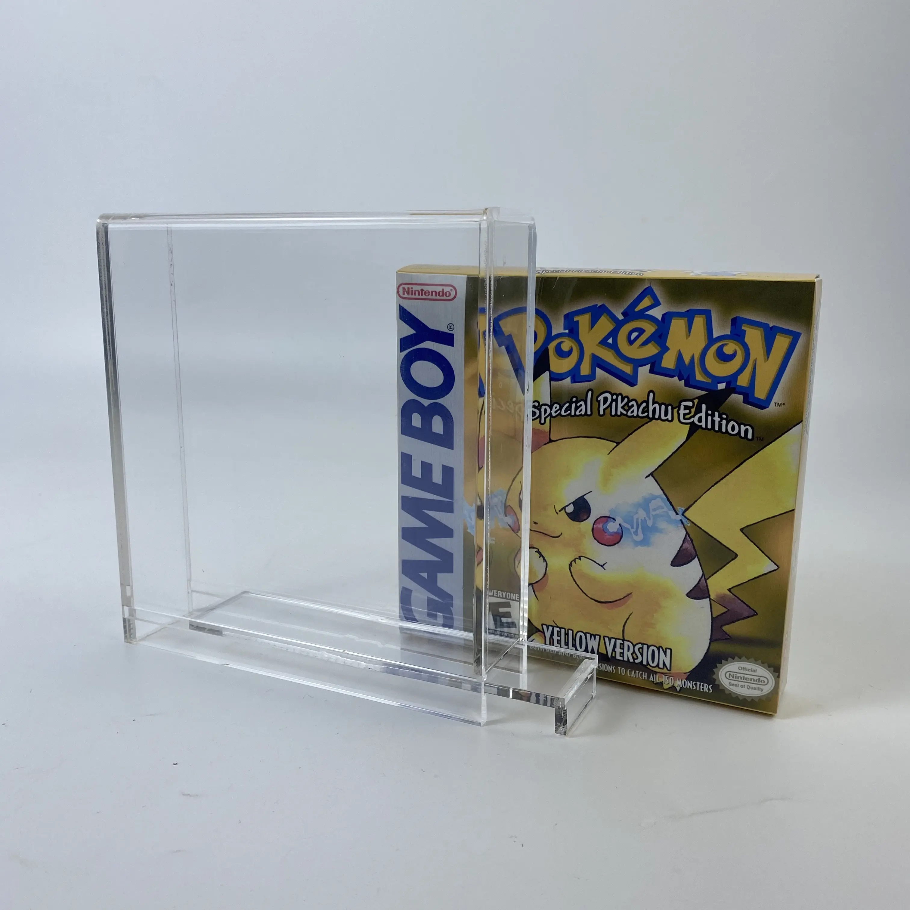 공장 사용자 정의 아크릴 닌텐도 게임 소년 박스형 비디오 게임 UV 보호 디스플레이 케이스