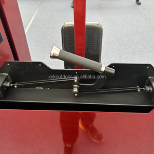 Máquina de <span class=keywords><strong>Prensa</strong></span> de Piernas con Placas de Acero de Uso Comercial Directo de Fábrica, Equipo de <span class=keywords><strong>Gimnasio</strong></span> para Sentadillas con Péndulo - Product Image 6