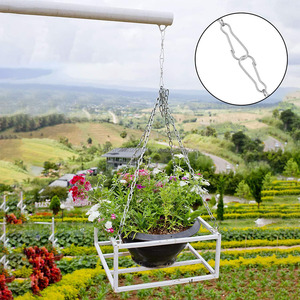 Wholesale Spinning Dual Clip Swivel <b>Hooks</b> Clips Smooth Hanging Windsock Wind Spinner Swivel <b>Hooks</b> Wind Chimes Twisters Hanger - Product Image 3