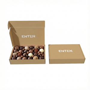 Caja de Regalo de Chocolate de Papel Personalizada, Cajas de <span class=keywords><strong>Bombones</strong></span>, Boite Emballage para Trufas, Bonbon, Dragee, Embalaje - Product Image 1