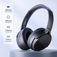 Headphone Bluetooth ANC Over-ear Nirkabel Studio Gaming Lipat Nyaman