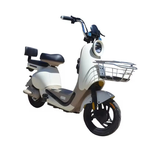 Nouveau Vélo Électrique Rétro Style Crème 2026, E-Bike <span class=keywords><strong>2</strong></span> <span class=keywords><strong>Places</strong></span> avec Panier Avant, Scooter Urbain Mignon pour Trajets Quotidiens - Product Image 4
