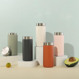 Mignon Portable Thermos Tasse 200Ml <span class=keywords><strong>Poche</strong></span> Sous <span class=keywords><strong>Vide</strong></span> Isolé Thermos Flacon Poudre Enduit Enfants En Plein Air Bouteilles D'eau - Product Image 1