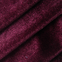 Velours coréen de qualité supérieure le plus vendu élégant et confortable 90% polyester 10% spandex à la mode et élégant