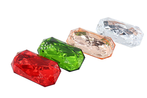 Phụ Kiện Hạt Trang Trí Cây Thông Noel Phong Cách Kim Loại Thời Trang Hạt Trang Trí Đá Quý Acrylic Phù Hợp Với Quà Tặng Tiệc Tùng Cho Bé Gái - Product Image 5