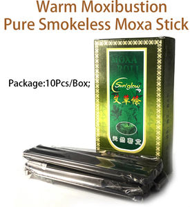 Mockas 12 × 120 mm rauchfreie Moxa-Rollen Stick <span class=keywords><strong>Moxibustion</strong></span>-Akupunktur-<span class=keywords><strong>Massage</strong></span> - Product Image 6
