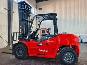 Hellie 3吨手叉升降机搬运工柴油操作员2.5 6吨卡车安装叉车舱，带轮胎Montacargas a柴油 - Product Image 3