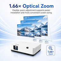 Projecteur grand écran PT-XW401C 4300 Lumens WXGA 3LCD avec ajustement aux 4 coins pour les écoles, les bureaux et la formation