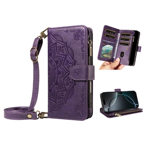 Funda de Cuero con Cordón para Tarjetas de Crédito para Samsung <span class=keywords><strong>Galaxy</strong></span> S21/S22/S23 Plus/S24/S25 Plus/S26 Ultra - Product Image 4