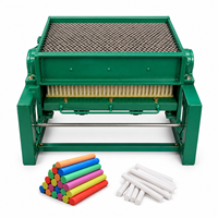 Ligne de production automatique de craie sans poussière, extrusion de craie multicolore, sécheuse, équipement industriel de fabrication de craie scolaire