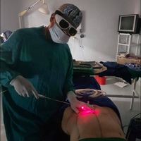 Machine de raffermissement cutané au laser diode à fibre optique Triangel 980 nm 2025, lipolyse au laser, lifting facial endolaser