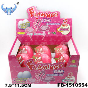 Nuovo Design Uovo di Fenicottero che Cresce in Acqua Giocattolo Animale in Plastica che Schiude - Product Image 3