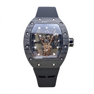 Reloj Mecánico de Lujo, Super Calidad, Resistente al Agua, Fábrica YS, Movimiento RM66 Tourbillon, Mano del Diablo, NTPT, Dedos de Carbono y Oro - Product Image 1