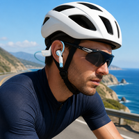 Casque intra-auriculaire avec caméra IA 8MP EIS 1080P, BT5.3 IP65 ENC, Type-C LED KWS Voice, TF 32GB Mains Libres, Fabrication OEM