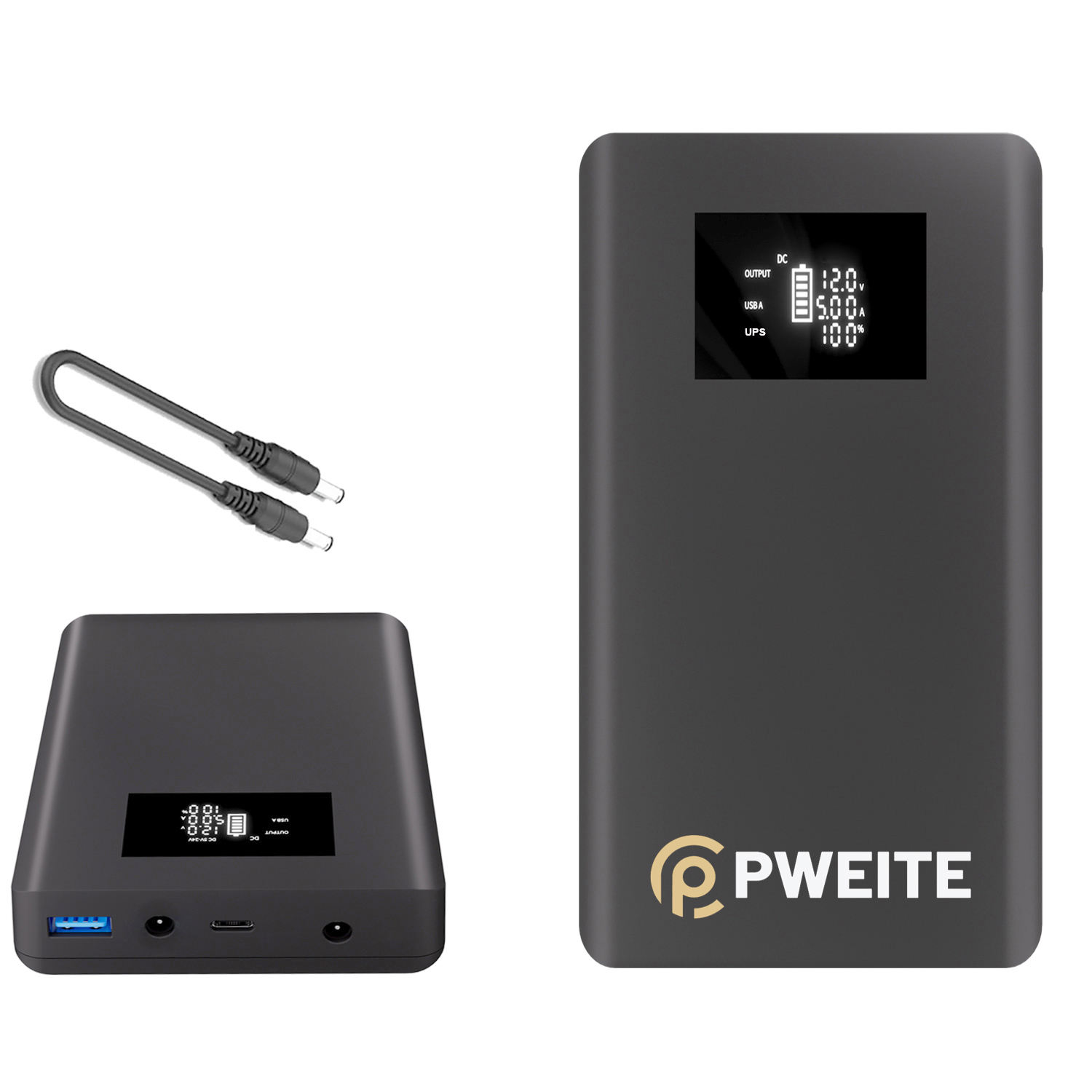 Mini UPS Power Bank 8000mAh Backup for Routers Cameras, CE