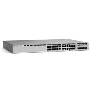 ciscos switch NEW Original C9300L-24P-4G-E9300 24-port fixed uplinks PoE+, 4X1G SFP uplinks, Network Essentials
