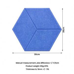 High Density Polyester <b>Acoustic</b> Wall Panels Modern Design Sound Absorbing PET Hotels Veneer Finish Best Price 3D Model Design - Product Image 2