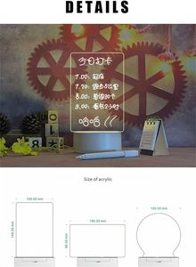 Lámpara de Pizarra Luminosa con 7 Colores, Marcadores Borrables, Pizarra Luminosa Reutilizable para Escritorio, Dormitorio Infantil, Luz Nocturna LED para Dormir, Decoración de Habitación - Product Image 4
