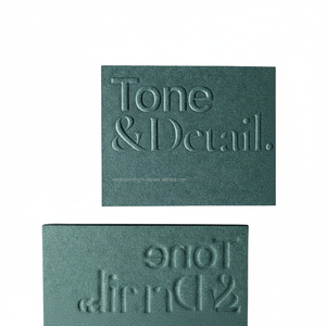 Tarjeta de Visita de Lujo con Estampado en Caliente Personalizado, Papel de Lujo, Papel Kraft, Papel Recubierto, Borde Pintado, Impresión Offset, Papel de Arte, Cartón - Product Image 1