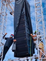 Boutum Audio 2 voies passif 450W néodyme 12 pouces haut-parleur professionnel Line Array pour concerts mariages à l'église