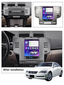 MEKEDE Android 11 8core 8 + 128G stéréo android pour <span class=keywords><strong>Toyota</strong></span> mark x reiz 2005-2009 voiture gps colling fan car-play + auto gps navigator - Product Image 2