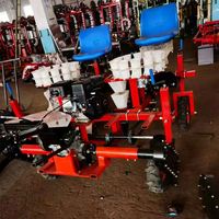 Transplanteur de semis d'ail, de légumes et de riz monté sur tracteur, nouvelle conception, haute productivité, avec moteur, pompe et engrenages – Vente chaude