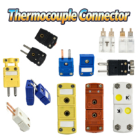 Sensor de Temperatura Tipo K, Sonda Metálica, Resolución 0.5°C, Sin Pantalla, para Medición Industrial