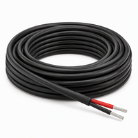 Câble solaire certifié TUV en gros, isolation XLPO IEC 62930, 4mm², 6mm², 10mm² pour centrales photovoltaïques et systèmes de toiture