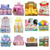 Nouveau Jouet Squishy Géant Monstre Alien Rose Bear, Jouet à Presser Doux, Jouet Super Décompressant en Forme de Toast